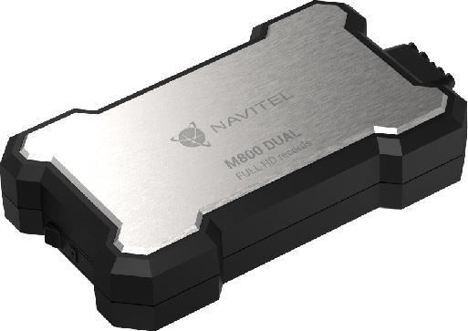 Actual product image Devia Zãznamovã Kamera Na Motorku Navitel M800 Dual (Built-in microphone, Built-in display, GPS receiver, Bluetooth, Accelerometer, Full HD)