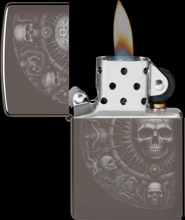 Actual product image Zippo Totenkopf Mandala