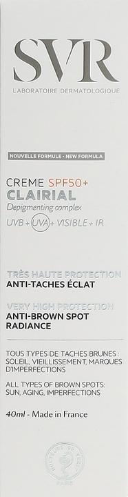 Actual product image Cream Sun Protection Factor 50 + (Suntan cream, SPF 50+, 40 ml)