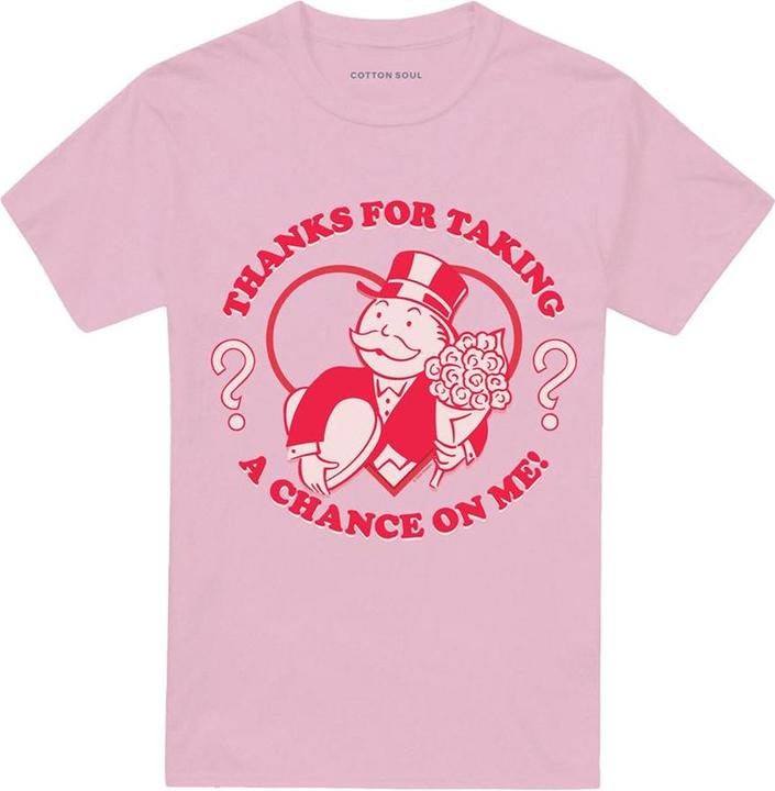 Actual product image Monopoly Mens Taking A Chance T-Shirt (3XL)