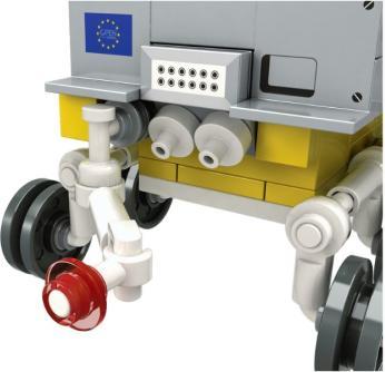 Actual product image Open Bricks OB-WS0823 Lunar Rover kit