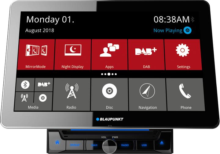 Actual product image Blaupunkt Rome 990 Car Navigation (Android car, Apple Carplay)