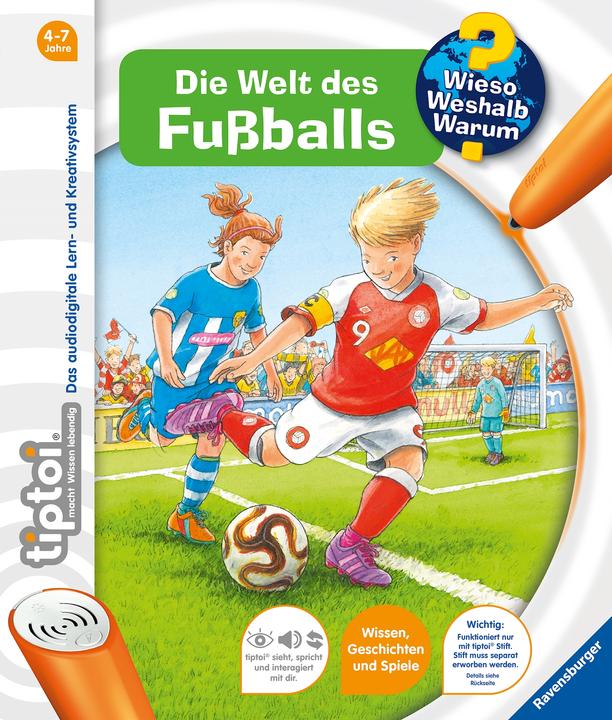 Produktbild tiptoi Die Welt des Fussballs (Deutsch, Peter Nieländer, Inka Friese, 2018)