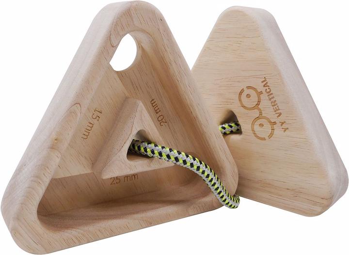Actual product image Y & Y Triangle training handles (Wood / brown)