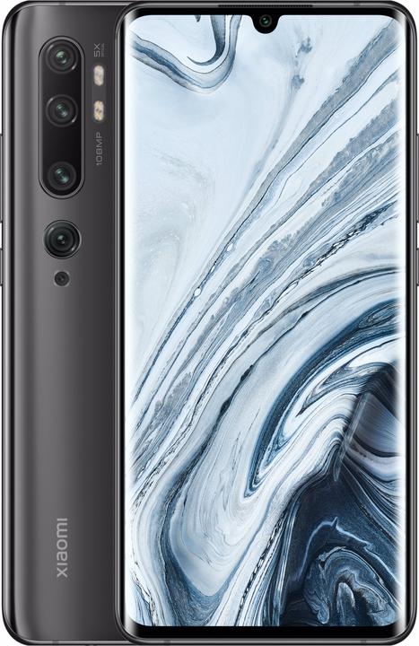 Produktbild Xiaomi Mi Note 10 (128 GB, Midnight Black, 6.47", Dual SIM, 108 Mpx, 4G)