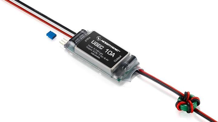 Actual product image Hobbywing Voltage regulator UBEC HV Air 10A 3-14S