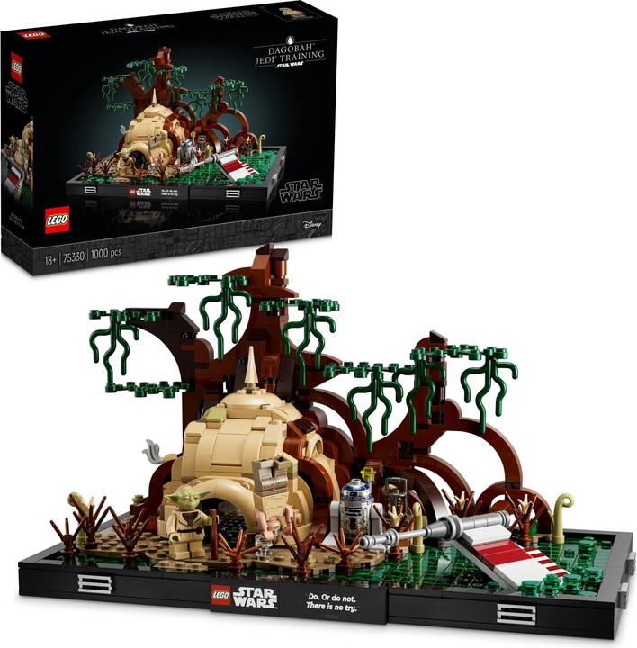 Actual product image LEGO Jedi Training on Dagobah - Diorama (75330, LEGO Star Wars)