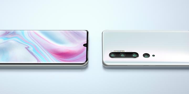 Produktbild Xiaomi Mi Note 10 Pro (256 GB, Glacier White, 6.47", Dual SIM, 108 Mpx, 4G)