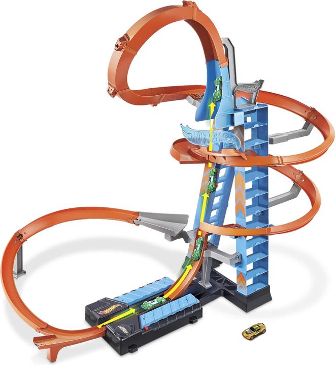 Actual product image Hot Wheels Sky Crash Tower