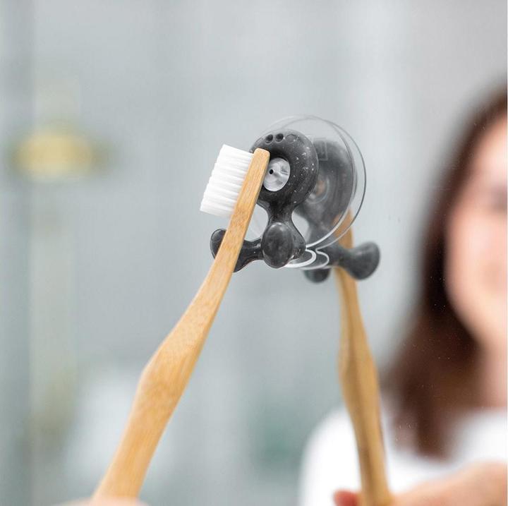 Image du produit Koziol Porte-brosse à dents Tommy Gris foncé (Porte-brosse à dents)