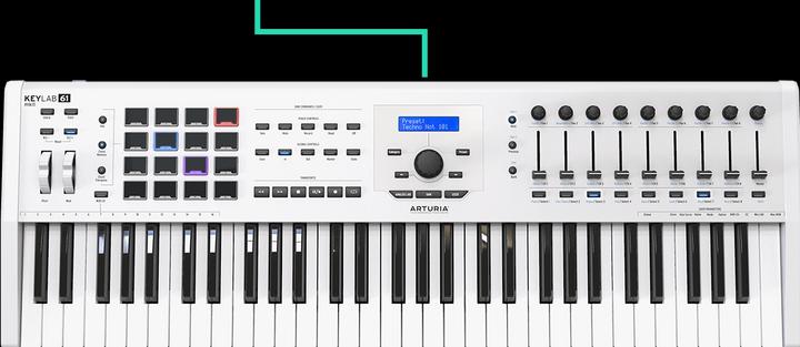 Productafbeelding Arturia KeyLab 61 MKII (Toetsenbord)