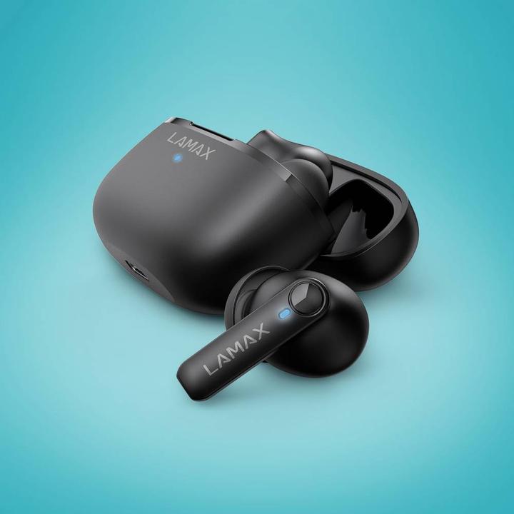 Actual product image Lamax Clips1 Play Headphones Wireless In Ear Call/Music USB Type-C Bluetooth Black (35 h, Wireless)