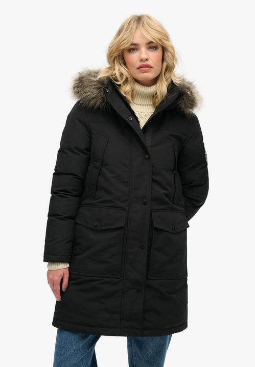 Image du produit Superdry EVEREST FAUX FUR PARKA JACKET Dames Jas - Maat M (12)