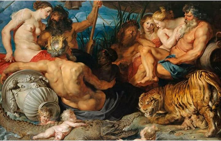 Image du produit Piatnik Les quatre fleuves du paradis (1000 pièces)