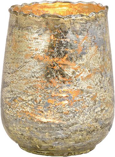 G. Wurm Lanterne en verre de champagne (L/H/P) 10x12x10cm (10 x 12 x 10 cm)