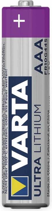 Actual product image Varta ULTRA Lithium (2 pcs., AAA, 1100 mAh)