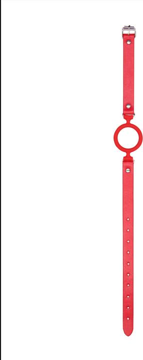 Immagine prodotto Ouch! Gag ad anello in silicone - con cinghie di cuoio