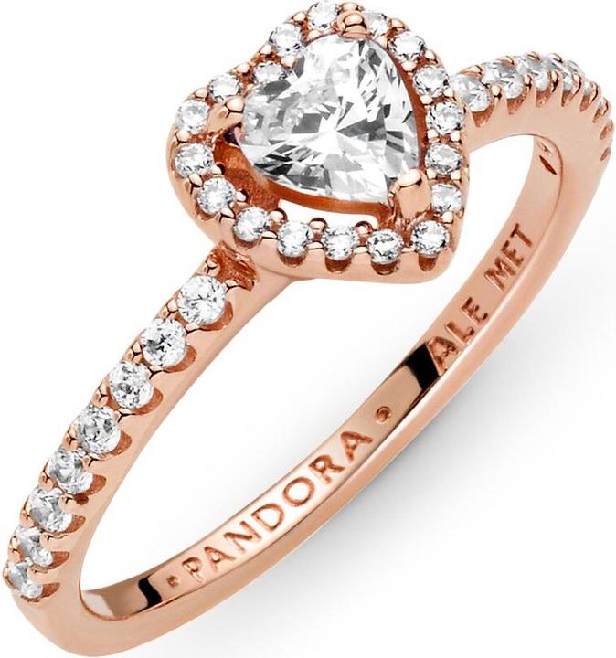 Immagine prodotto Pandora anello a cuore scintillante rosa (50)