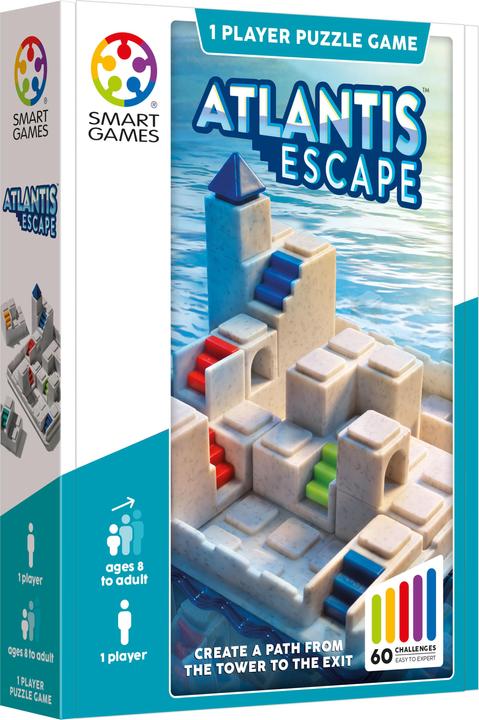 Smart Games SG Atlantis Escape (Multilingual, French, Italian, English, German)