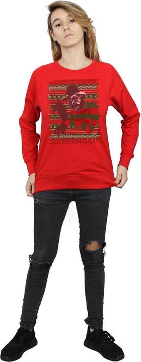 Immagine prodotto Absolute Cult Christmas Fair Isle Felpa Donna (L)