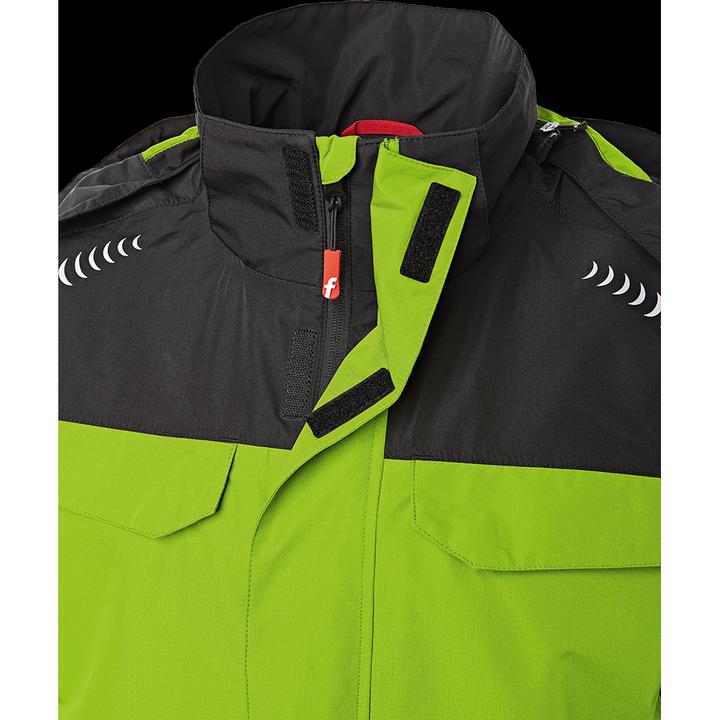 Produktbild Magni Regenjacke Plus lime/schwarz Gr. L Fortis Elements (L)