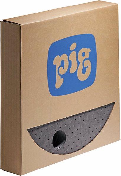 Actual product image New Pig Universal absorbent sheeting 210 l drum lid matting, pack of 25, Ø 560 mm. (25 pcs.)