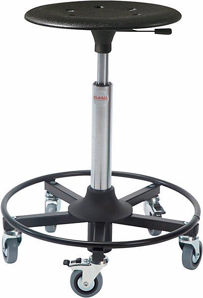 Actual product image Global Stole Welding and workshop stool, seat made of impact resistant plastic, seat height