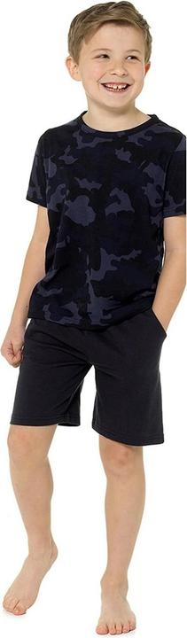 Foxbury Oberteil und Shorts Pyjama Set Jungen Tarnung Baumwolle