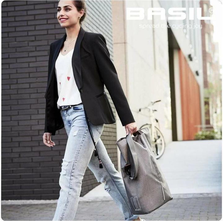 Actual product image Basil city shopper (16 l, Luggage carrier bag)
