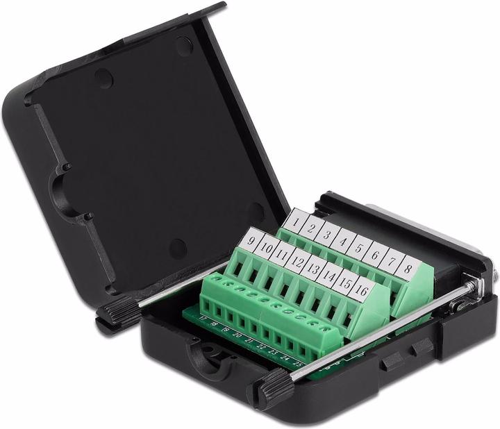Actual product image Delock Adapter terminal block 26Pin - DB25 parallel port socket (0.06 m, Parallel (printer))