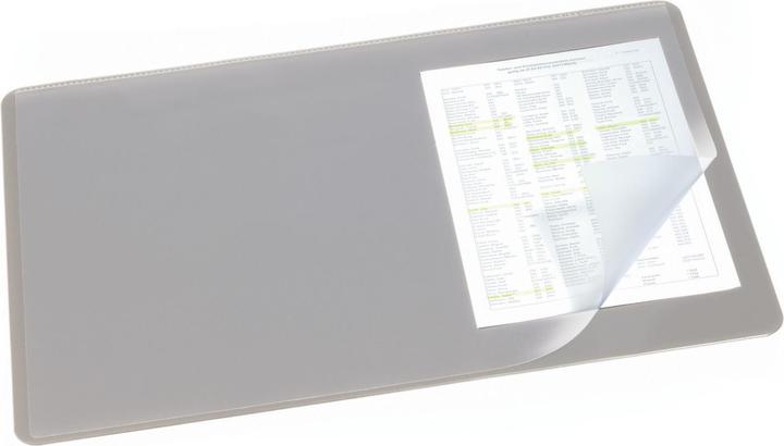 Actual product image Durable Desk pad with transparent cover 530 x 400 mm (53 x 40 cm)