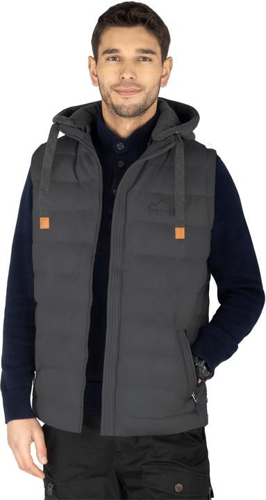 Actual product image Normani Men Winter Quilted Vest Nanaimo - 1557 (XL)
