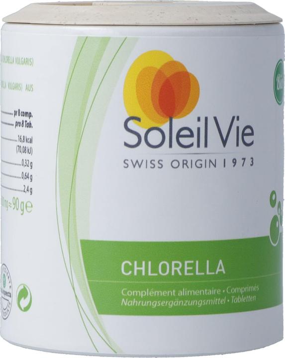 Image du produit Soleil Vie chlorella d'acquaculture bio cpr (180 pièce(s), Capsules, 122 g)
