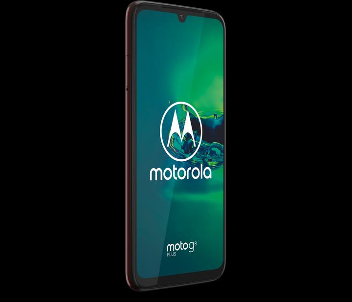 Produktbild Motorola G8 Plus (64 GB, Dunkelrot, 6.30", Hybrid Dual SIM, 48 Mpx, 4G)