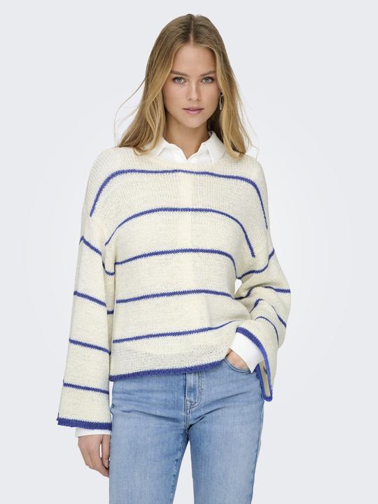 Produktbild Only ONLGEENA 7/8 STRIPE O-NECK KNT (XS)