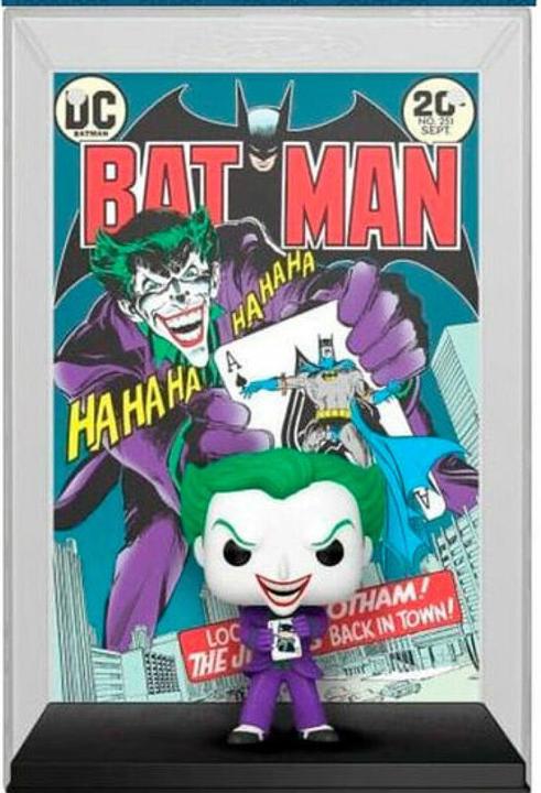 Produktbild Funko DC POP! Comic Cover Vinyl Figurine Joker- Back in Town 9 cm