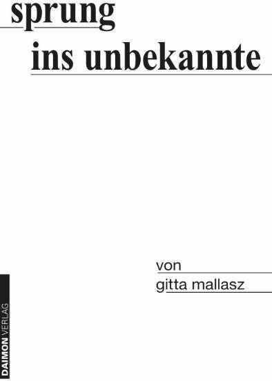 Actual product image Sprung ins Unbekannte (German, Gitta Mallasz, 2007)