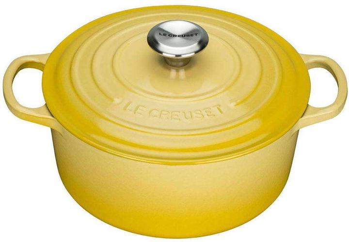Le Creuset Signature (24 cm, Bräter + Schmortopf, Gusseisen)