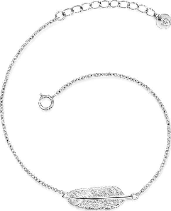 Image du produit Glanzstücke München Femme plume argent sterling argent 17,0 cm longueur de base + 3,0 cm extension - 8188 (17 cm, Argent Sterling)