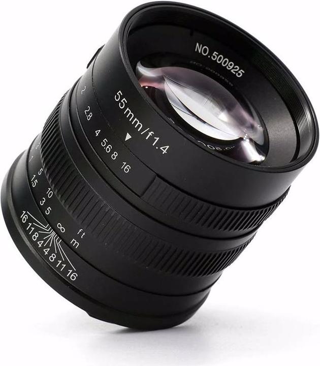 Image du produit 7artisans 55mm F1.4 EF-M (Canon EF-M, APS-C / DX)