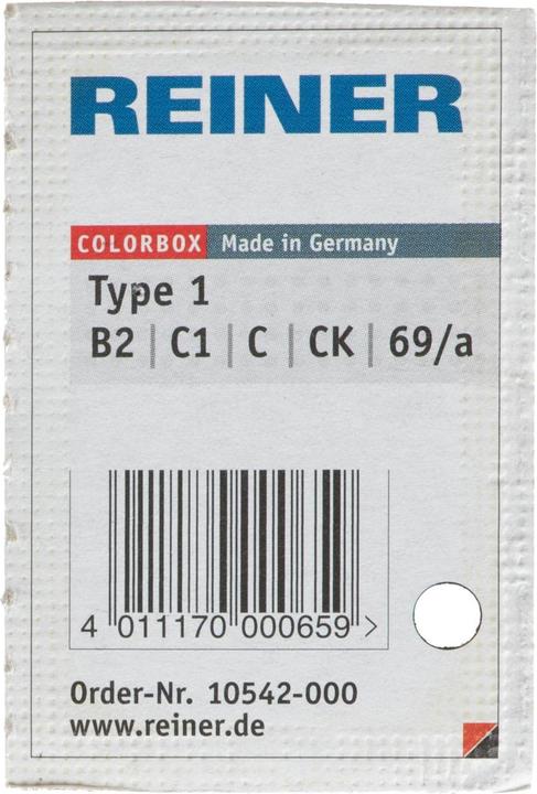Productafbeelding Reiner Vervangend stempelkussen Colorbox 1, zwart