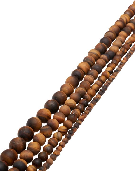 Actual product image Leyda Matte Brown Tiger Eye Strand