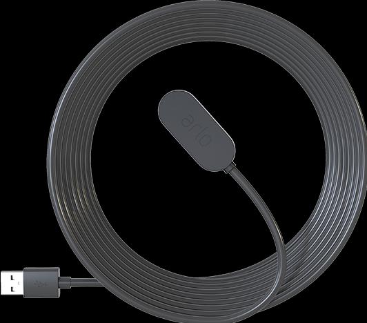 Produktbild Arlo magnetisches Innenladekabel 2.4 m schwarz (Kabel)