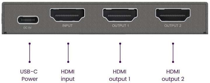 Immagine prodotto Marmitek Distributore HDMI Split 712