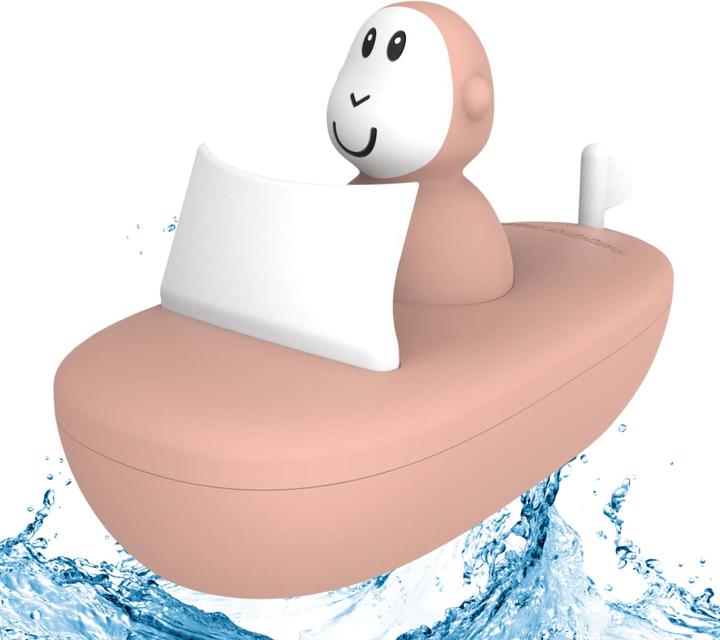 Produktbild Matchstick Monkey Bathtime Boat Set dusty pink