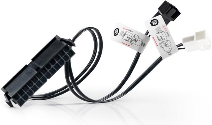 Produktbild Bitspower 24-Pin ATX - Überbrückungsstecker mit Lüfterausgang