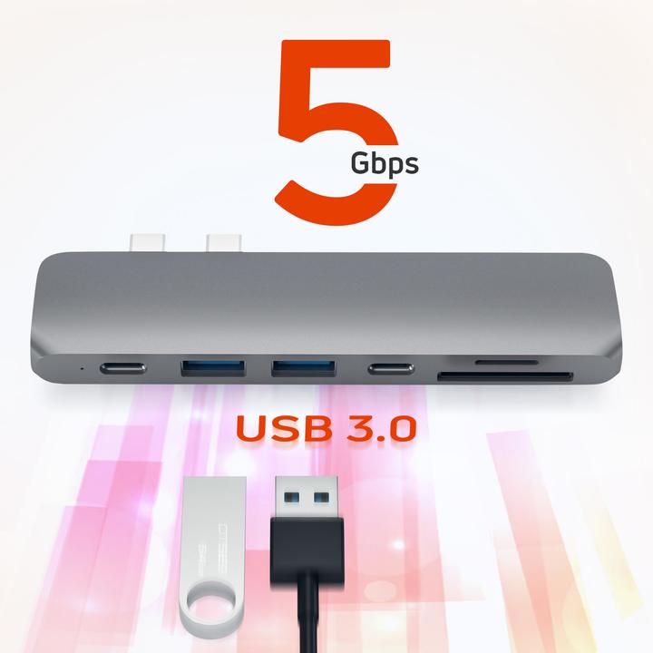 Produktbild Satechi St-Cmbpm (USB-C, 1 Ports)