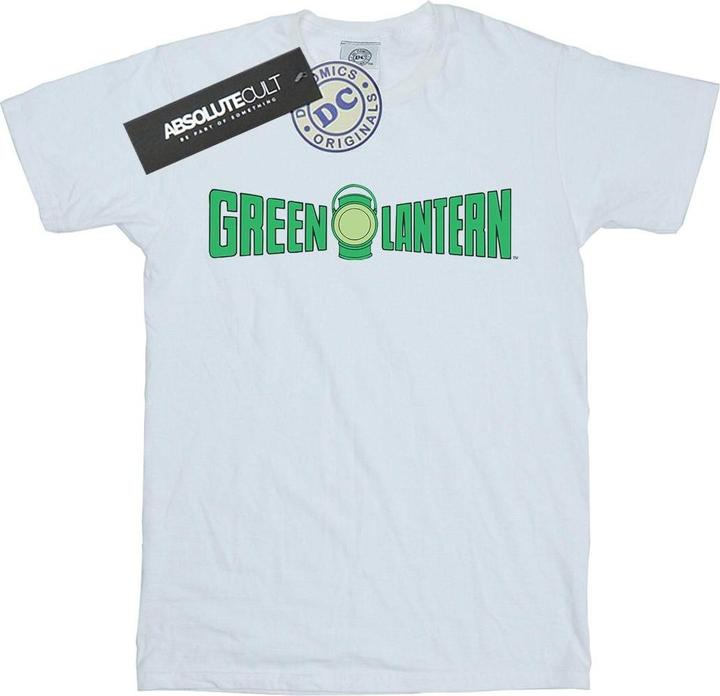 Actual product image Mens Green Lantern Text Logo T-Shirt (L)