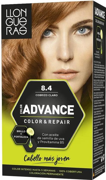 Image du produit Llongueras COLOR ADVANCE #8,4-cobrizo claro (8.4)