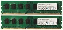 Actual product image V7 V7K1280016GBD-LV (2 x 8GB, 1600 MHz, DDR3-RAM, DIMM)
